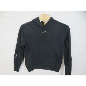 Nike Nocta Hoodie Mens Medium Black Pullover Fleece Sweatshirt Center Swoosh